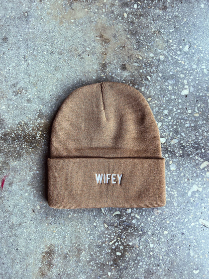 Wifey (Print) Beanie