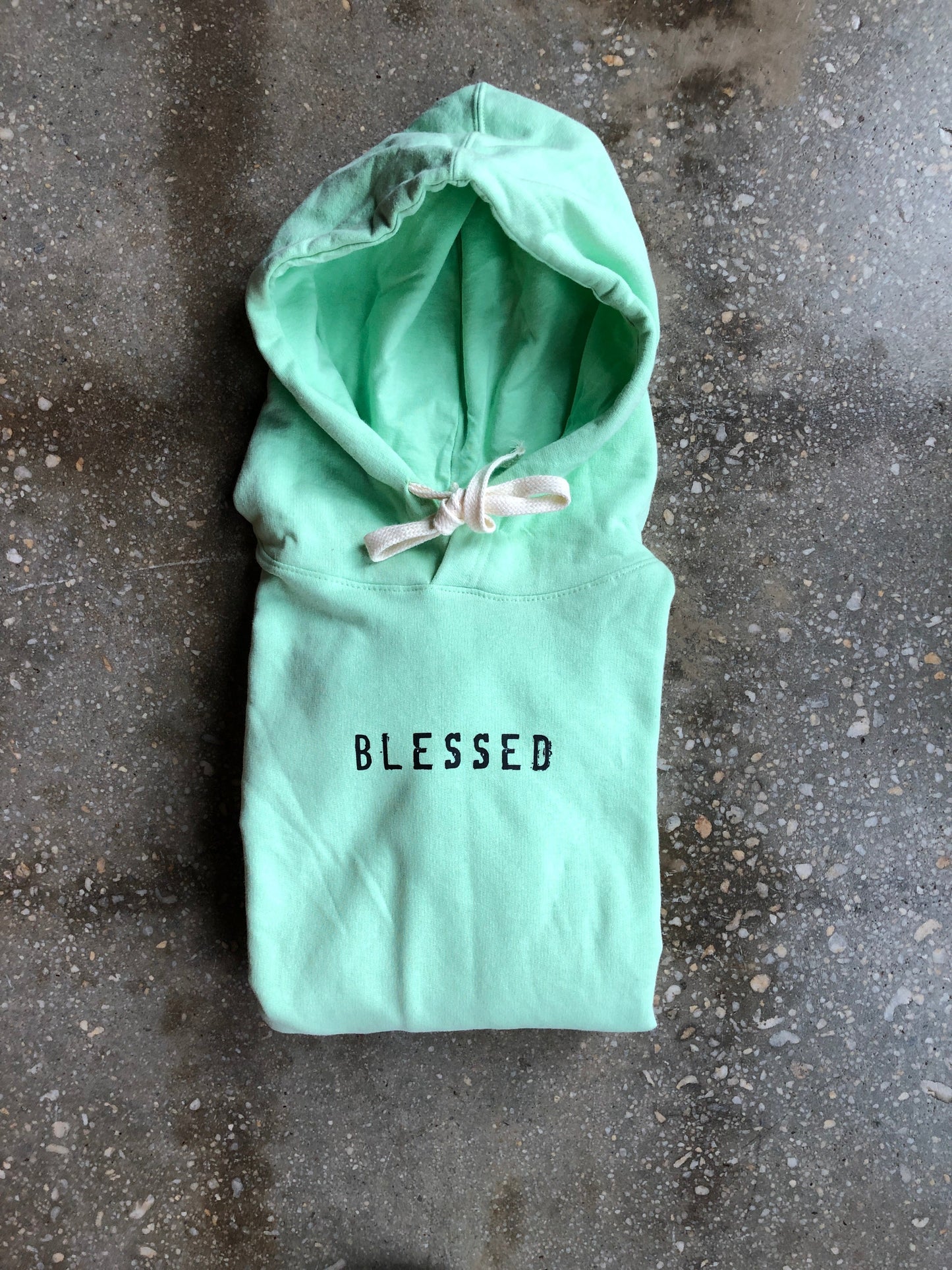 (CLEARANCE) Grateful, Thankful, Blessed Adult Hoodie