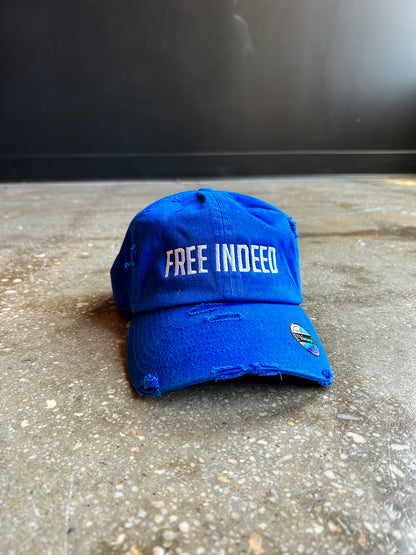 FREE INDEED Kid's Hat (Distressed)