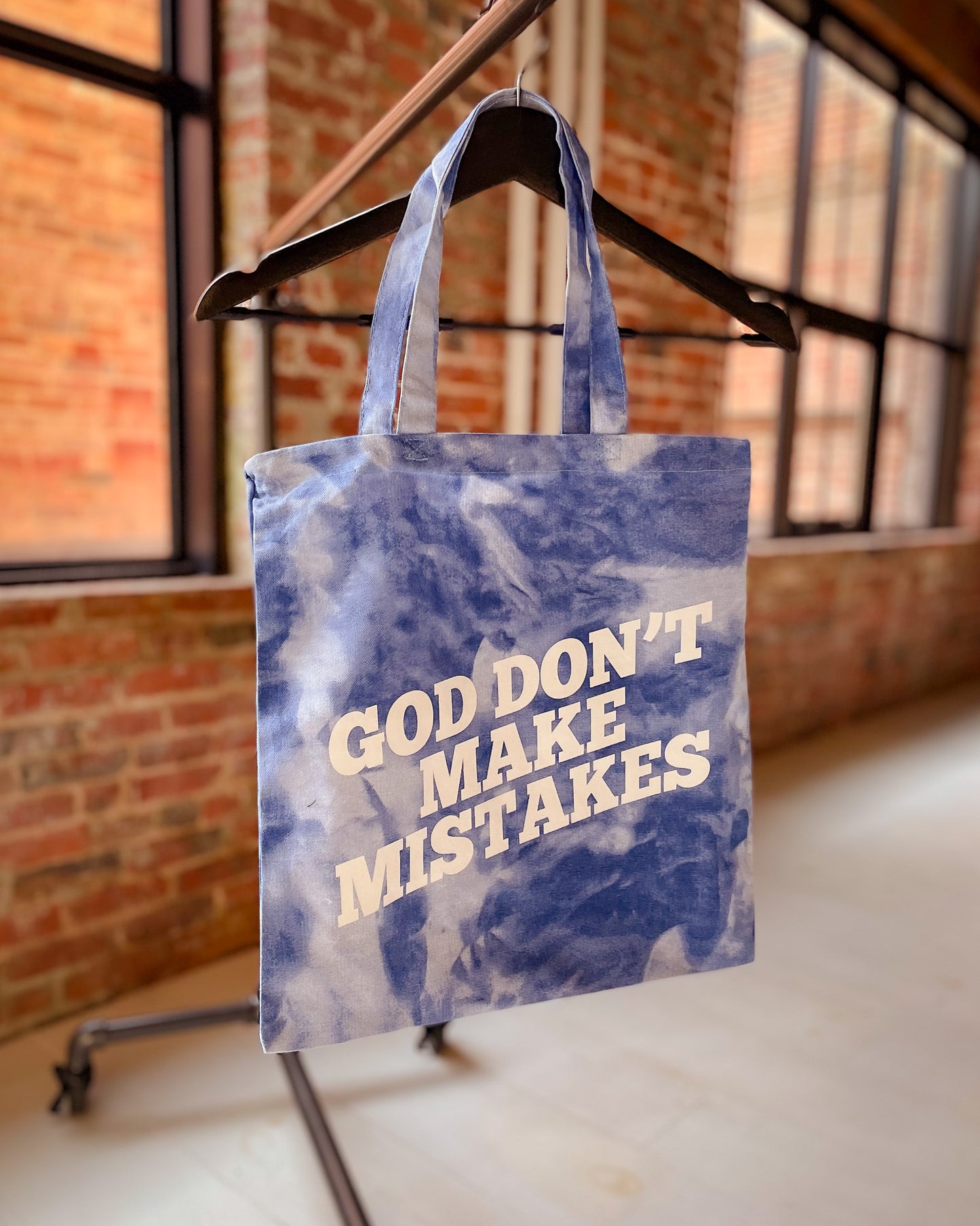 God Don't Make Mistakes Tote