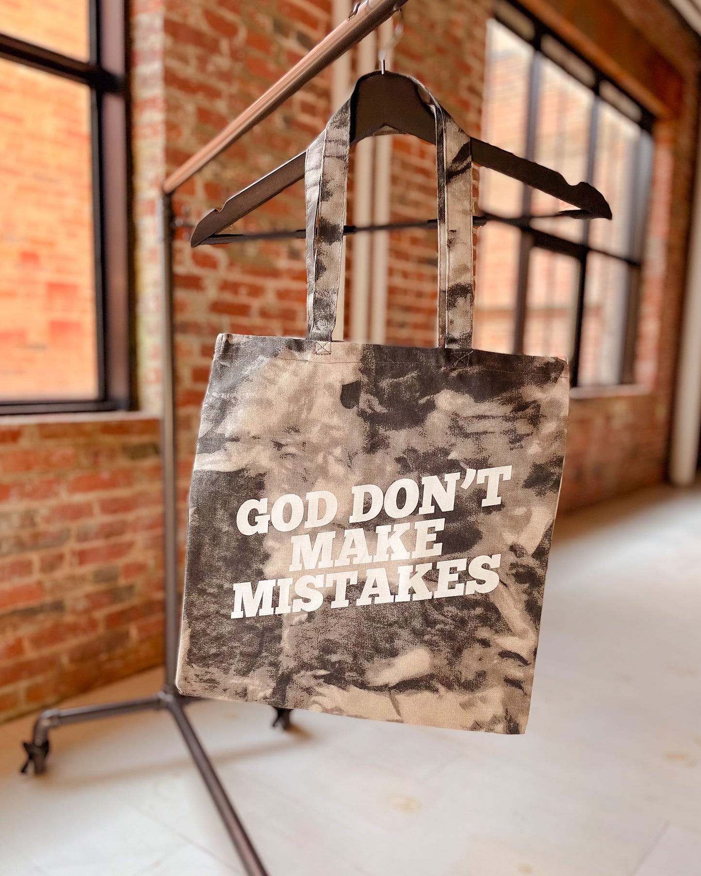 God Don't Make Mistakes Tote
