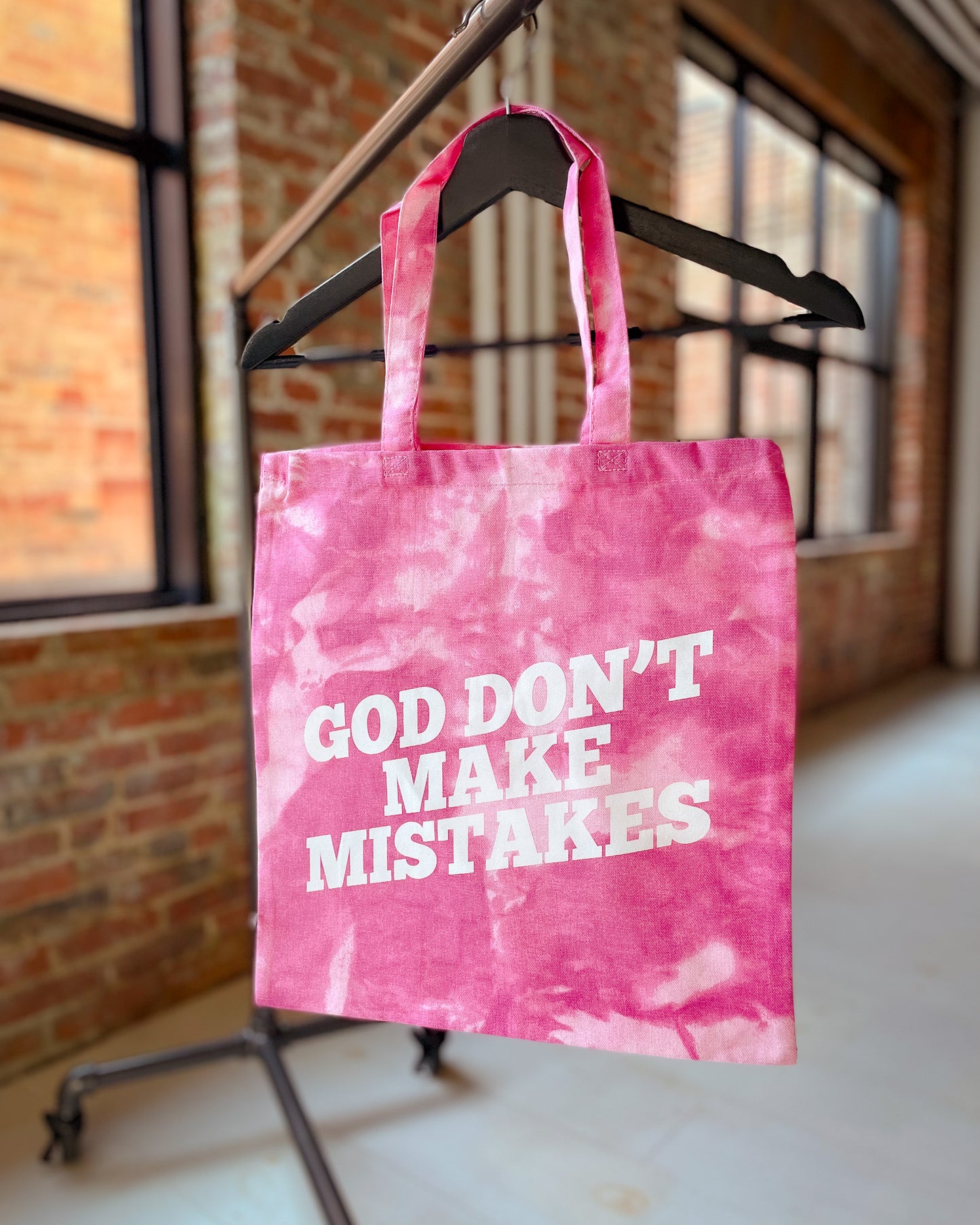 God Don't Make Mistakes Tote