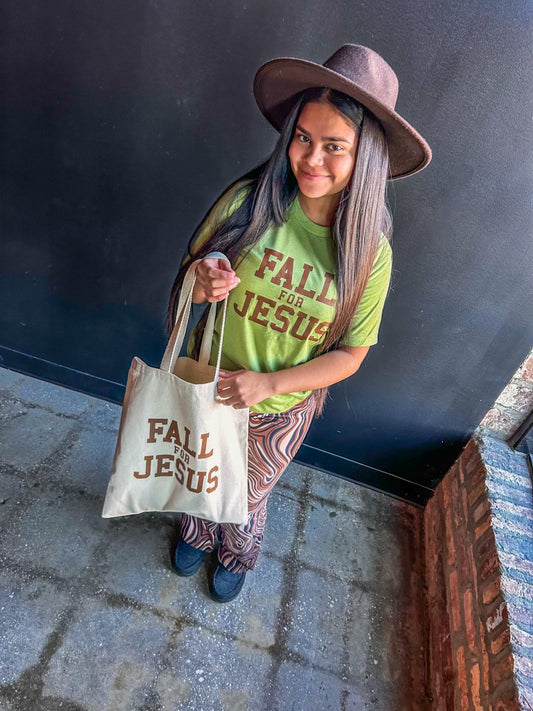 Fall For Jesus Adult Premium T-Shirt