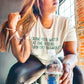 Water, Green, No Negativity Adult Box T-Shirt