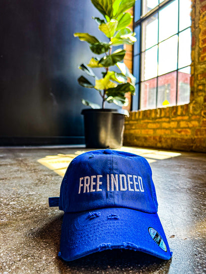 FREE INDEED Hat (Distressed)