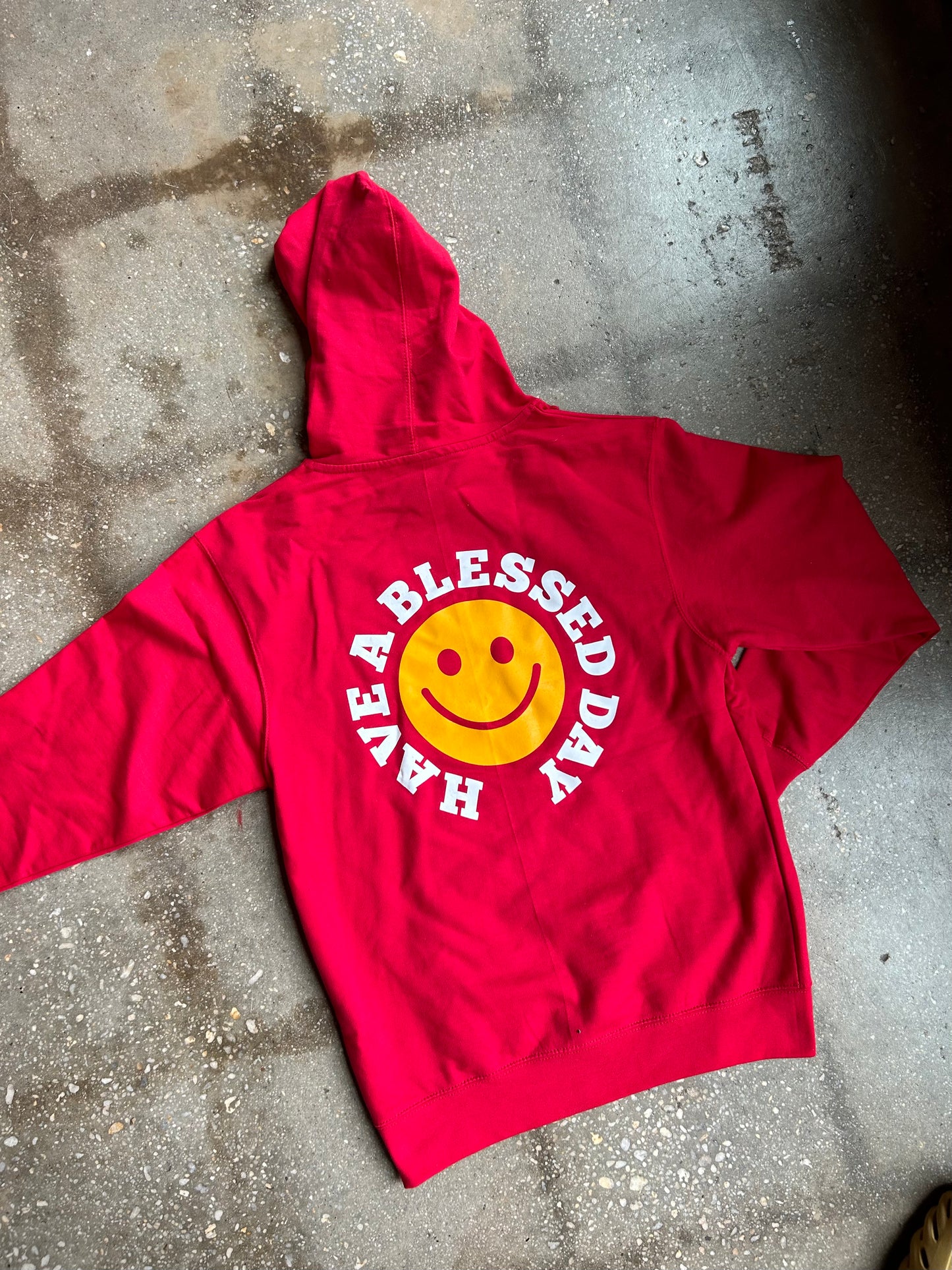 Have A Blessed Day :) Adult Box Hoodie