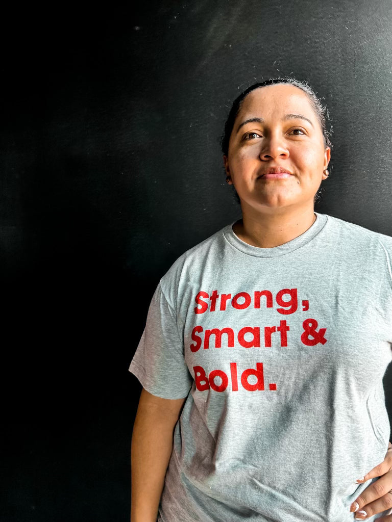 Strong, Smart & Bold Adult Box T-Shirt