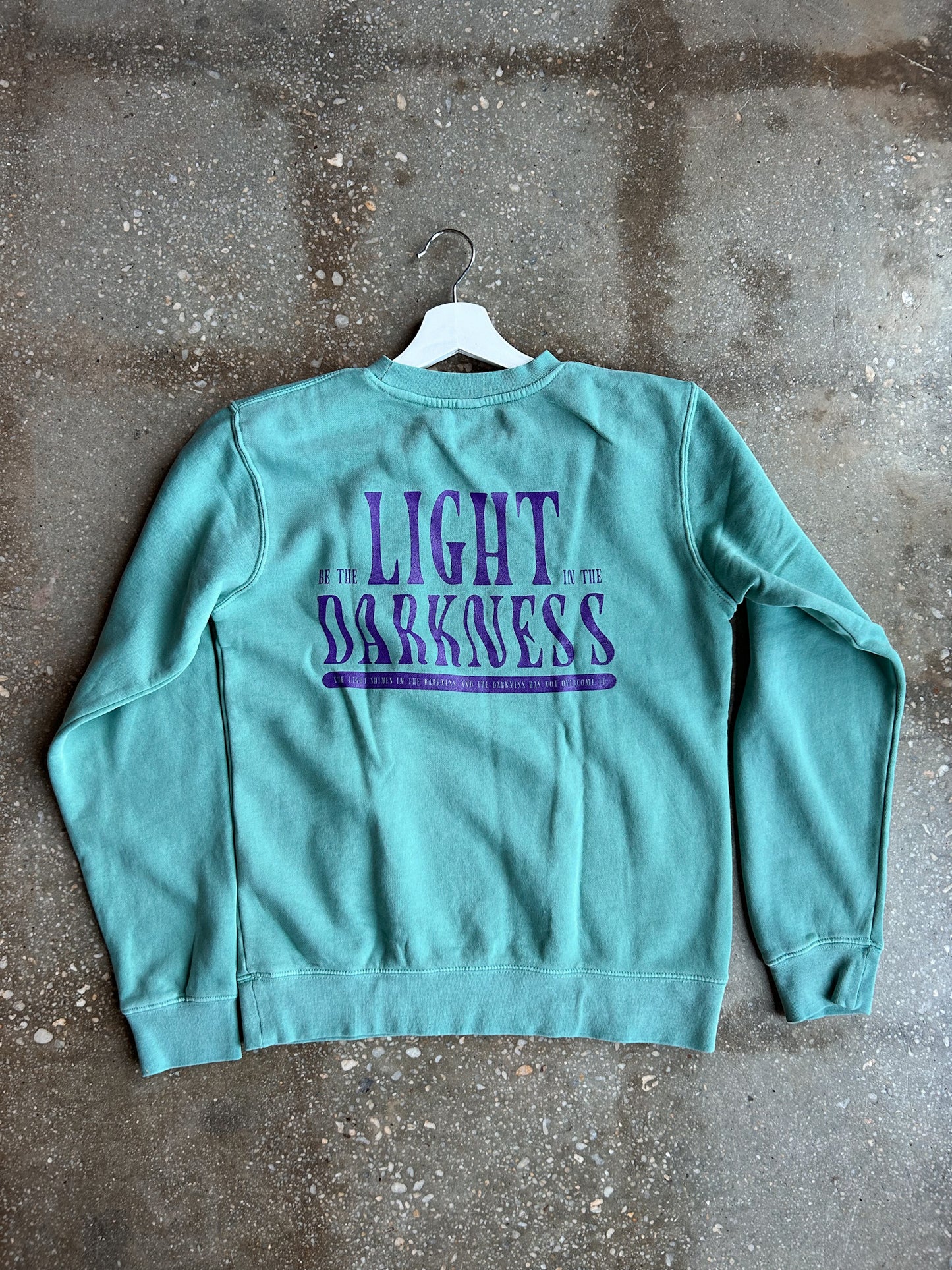 Light In Darkness Adult Drop Shoulder Sweatshirt