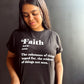 Faith Adult T-Shirt