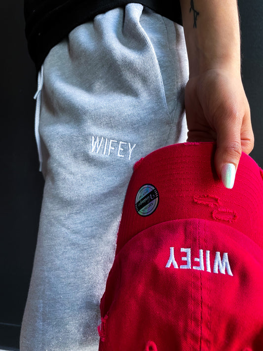 Wifey (Print) Adult/Unisex Sweatpants