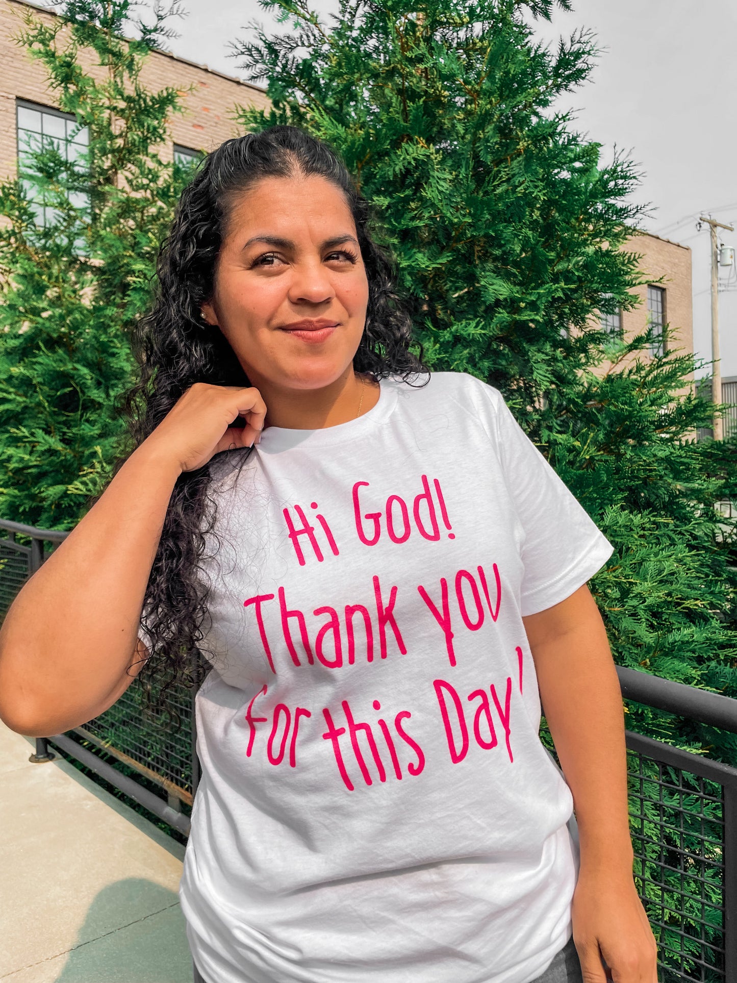 Hi God Adult Box T-Shirt