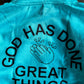 God Has Done Great Things Adult Box Hoodie