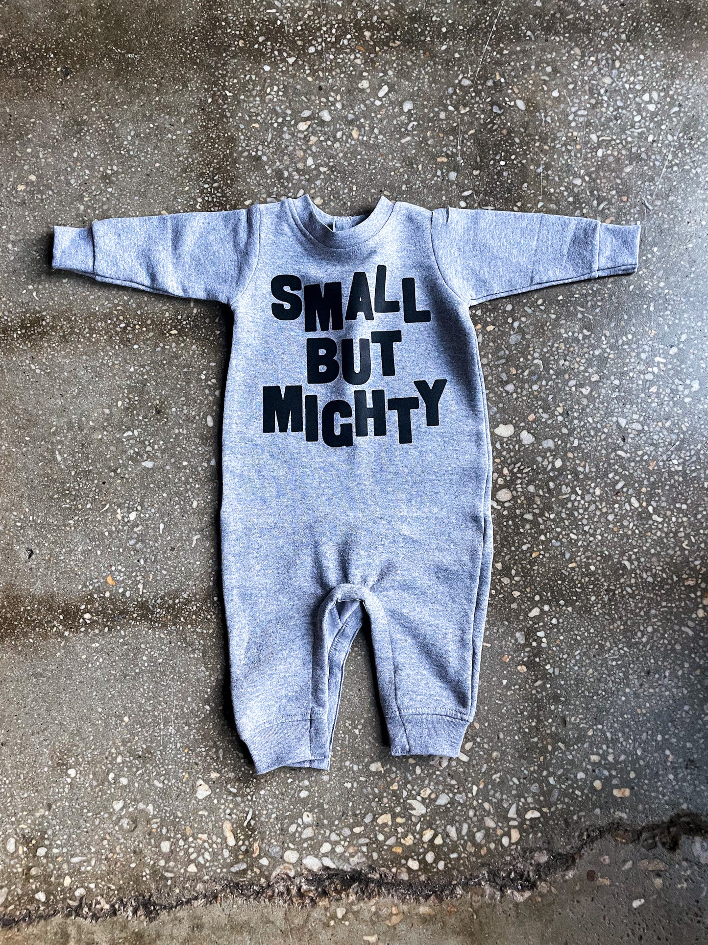 Small But Mighty Infant Fleece Bodysuit