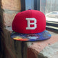 (CLEARANCE) "B" Logo SnapBack Hat