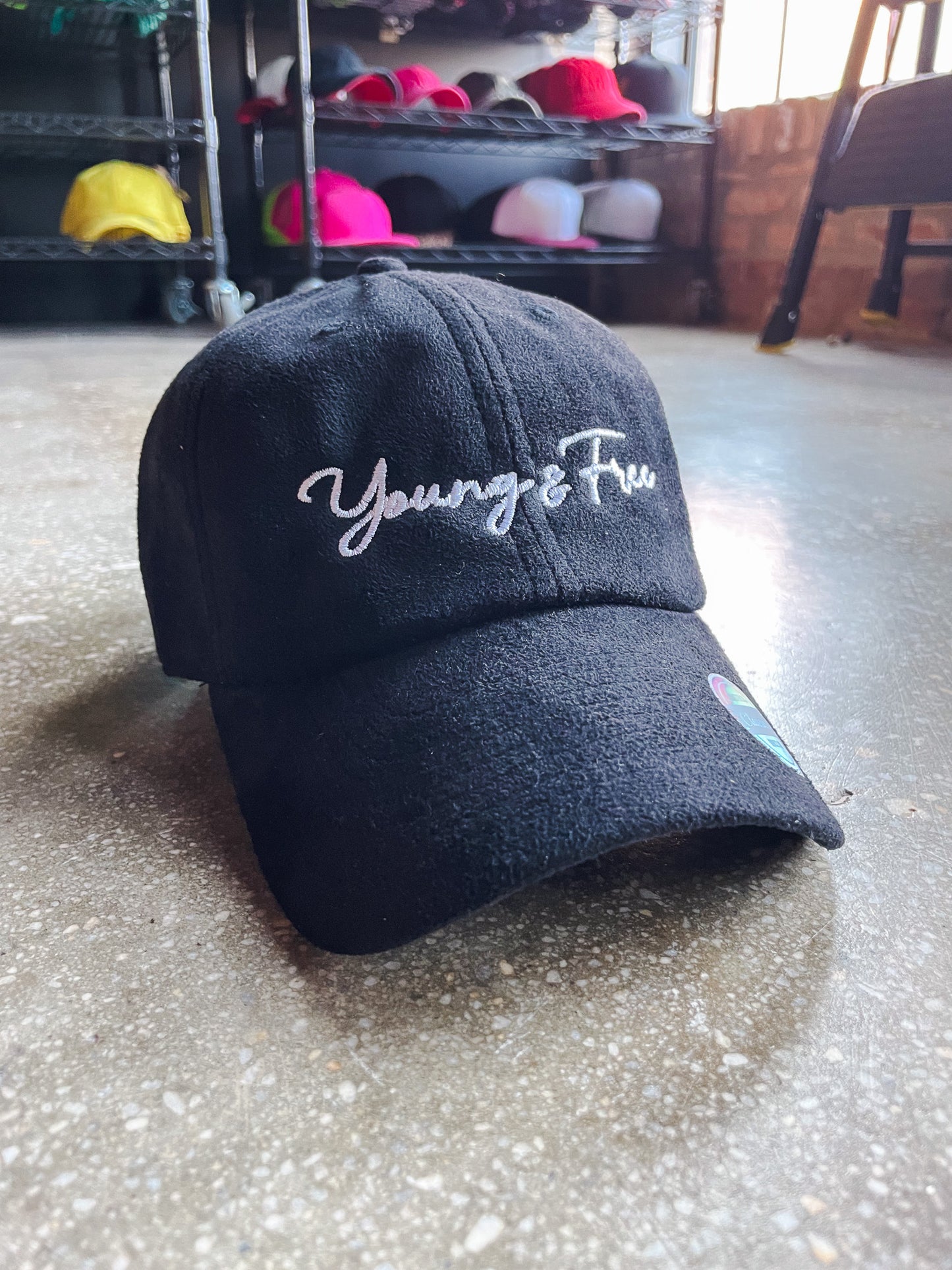Young & Free Adult Hat (Suede)