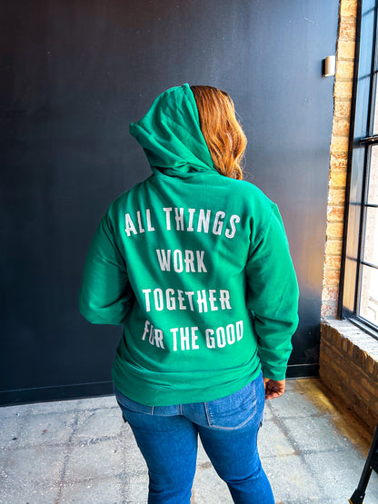 All Things Work Together Adult Box Hoodie