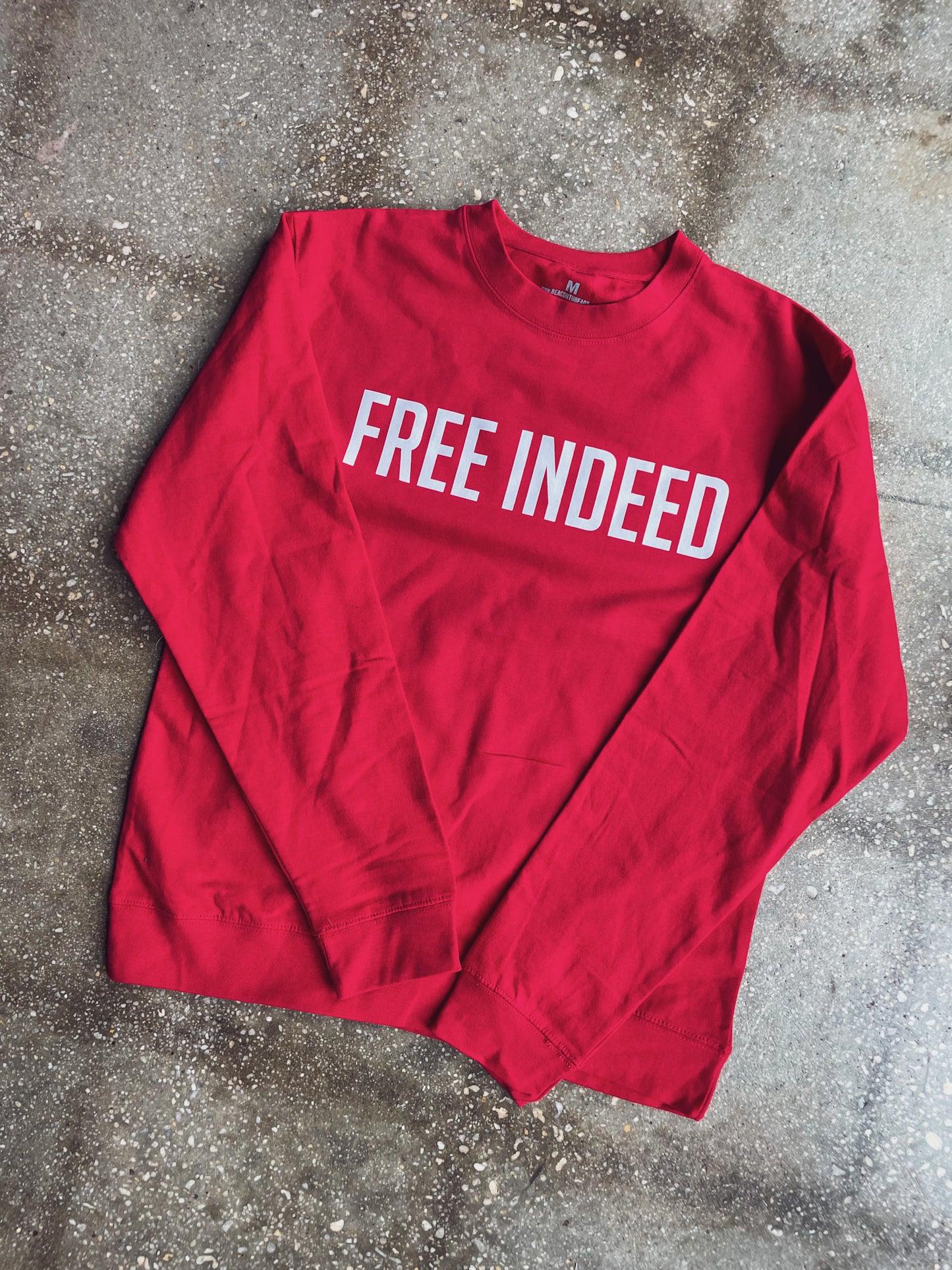 FREE INDEED Adult Drop Shoulder Sweatshirt