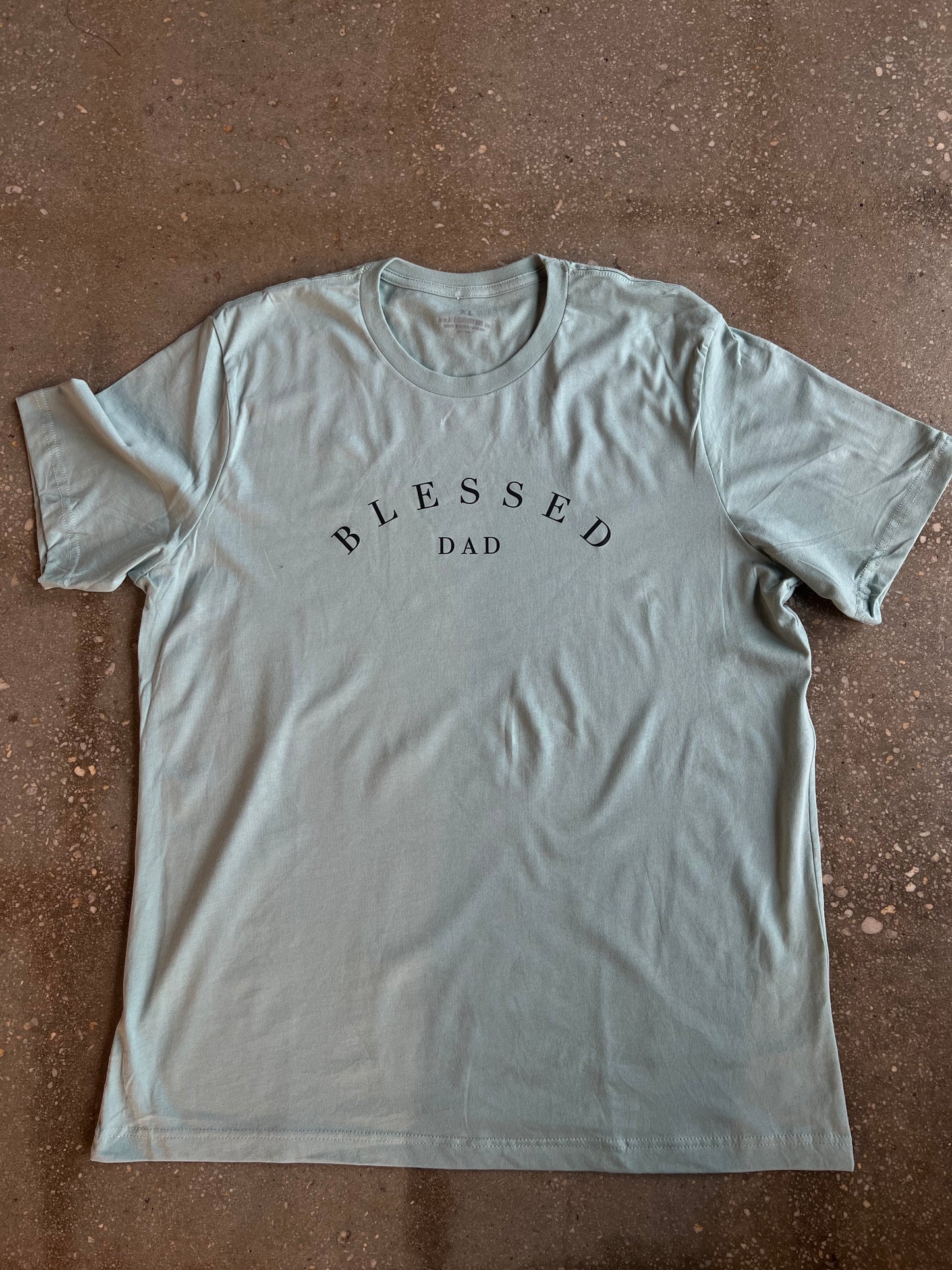 (CLEARANCE) Blessed Dad Adult T Shirt