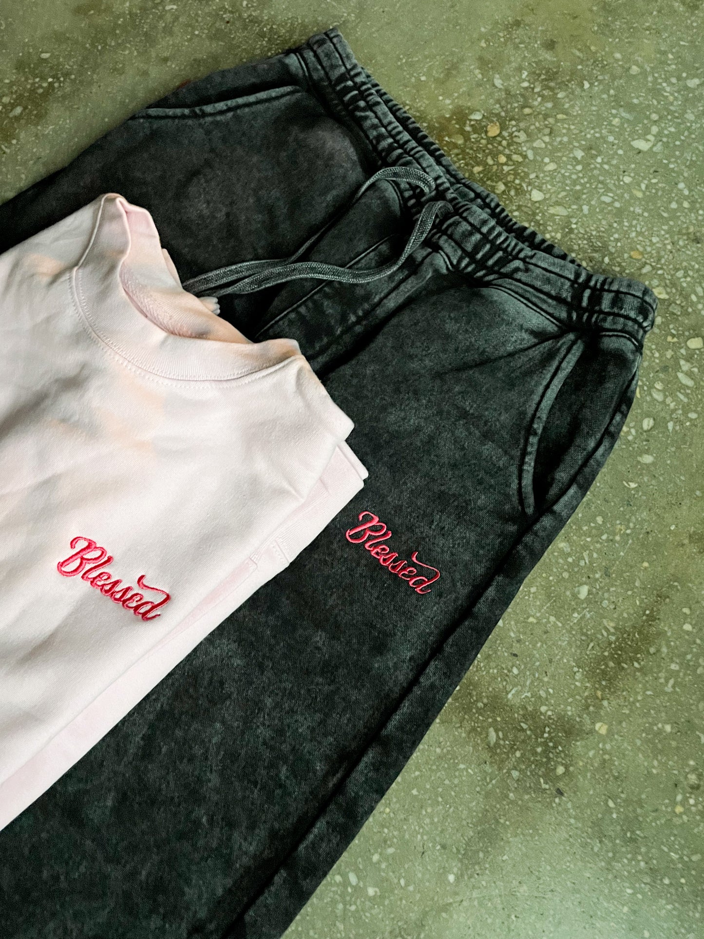 Blessed Embroidered Adult/Unisex Sweatpants