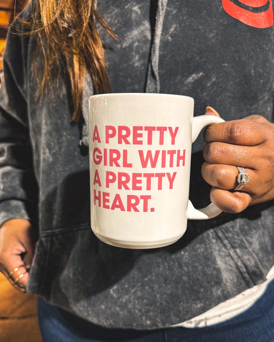 Pretty Girl, Pretty Heart 15oz Mug