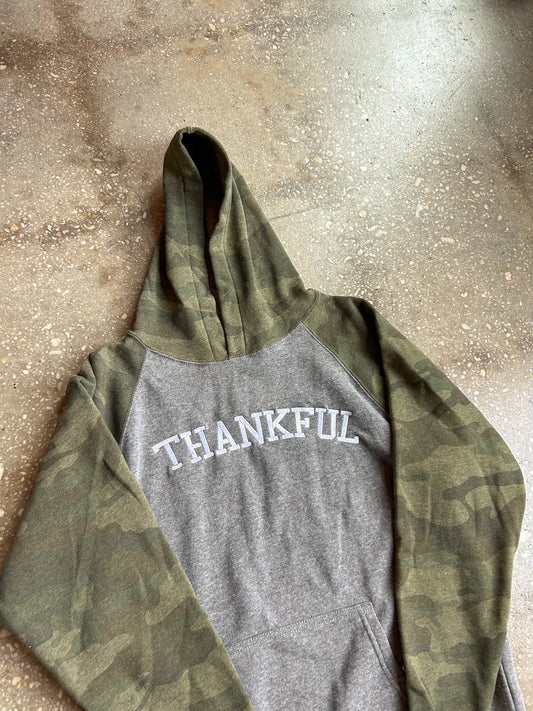 Thankful Kids Embroidered Hoodie