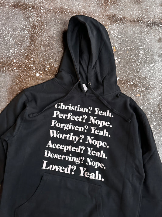 Christian? Yeah. Adult Box Hoodie