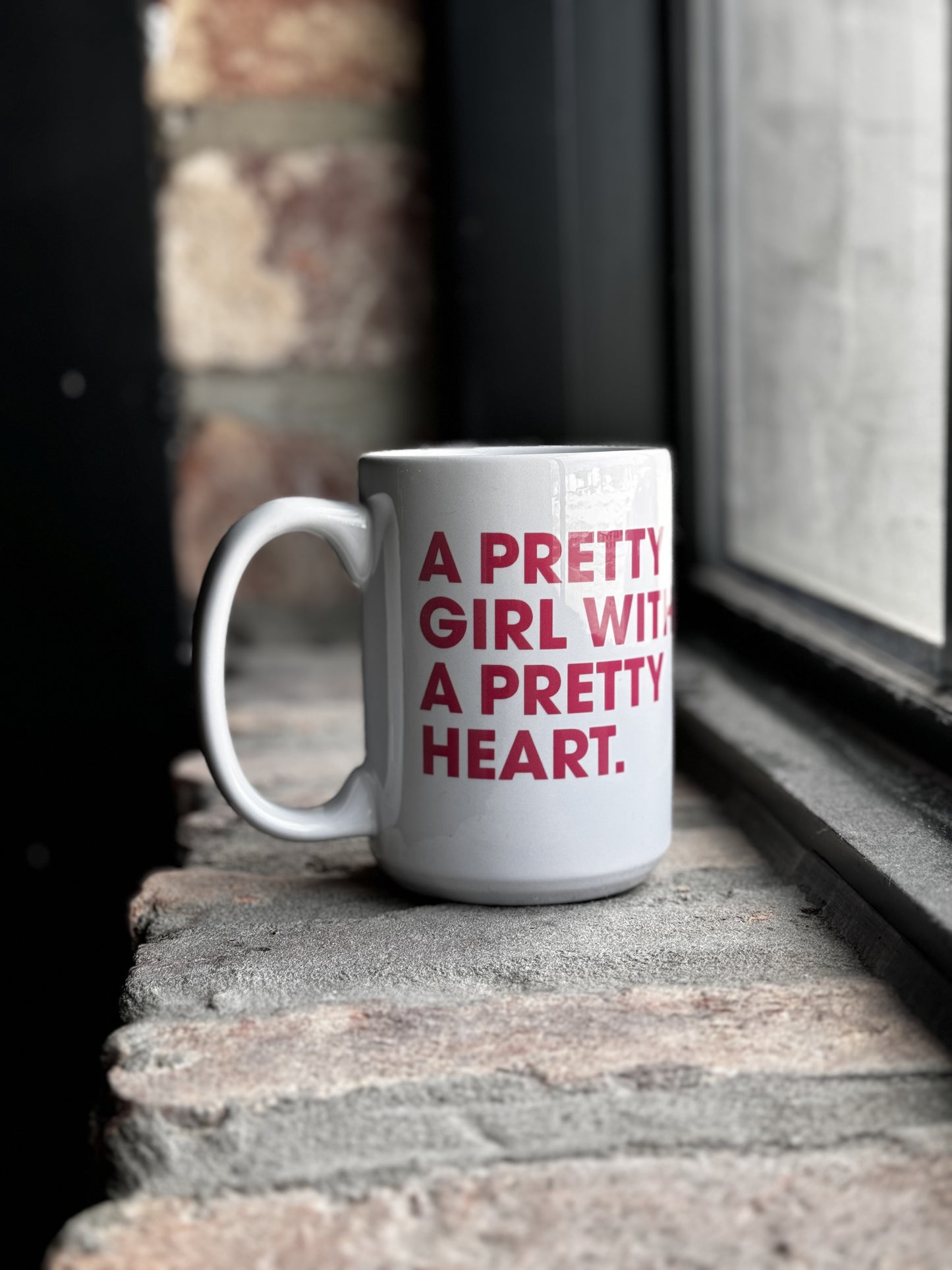 Pretty Girl, Pretty Heart 15oz Mug