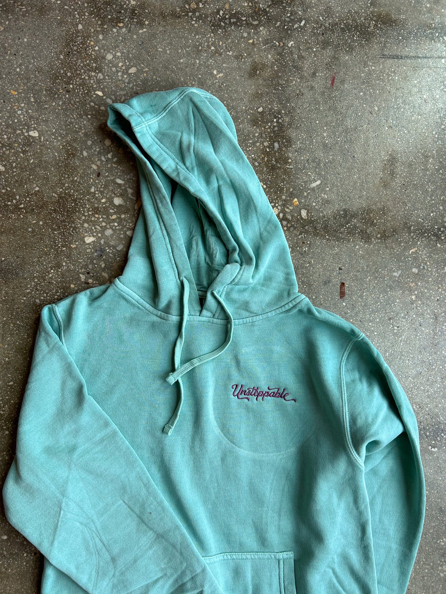 Unstoppable Embroidered Adult Box Hoodie