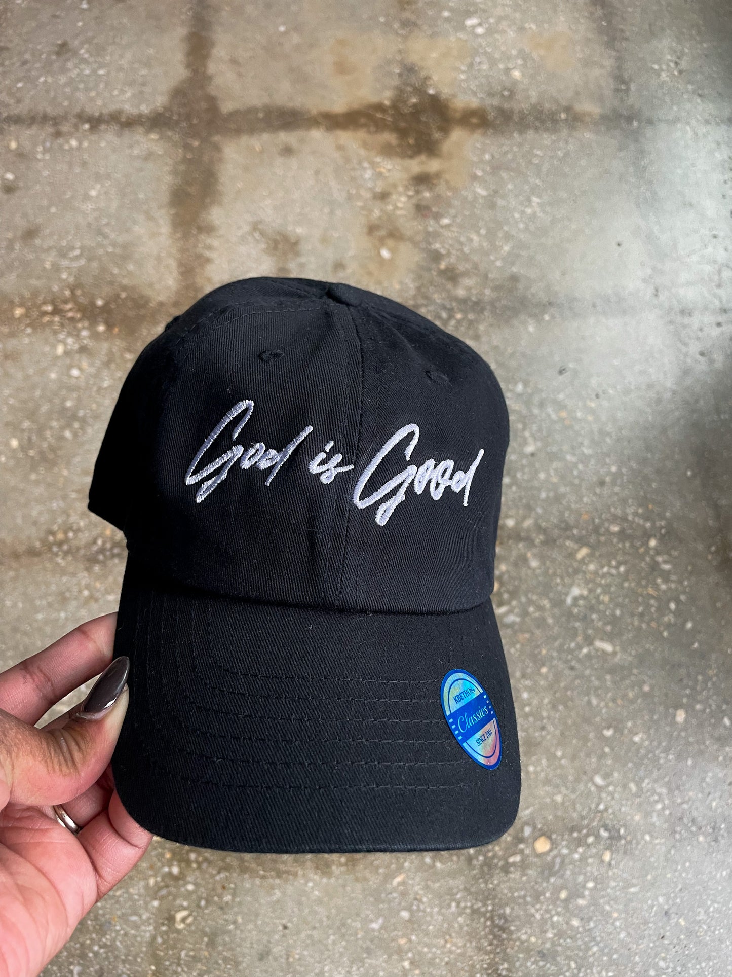God Is Good Kid's Hat (Non-distressed)