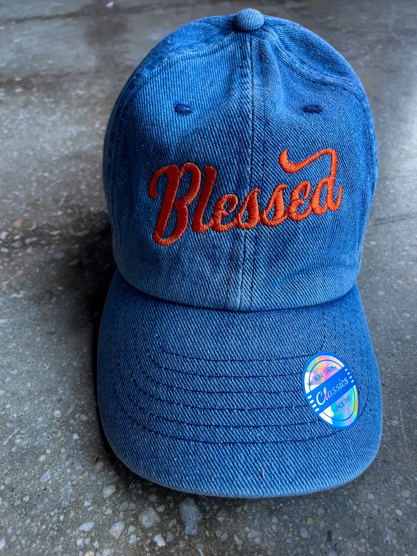 "Blessed" Kid's Hat (Non-distressed)