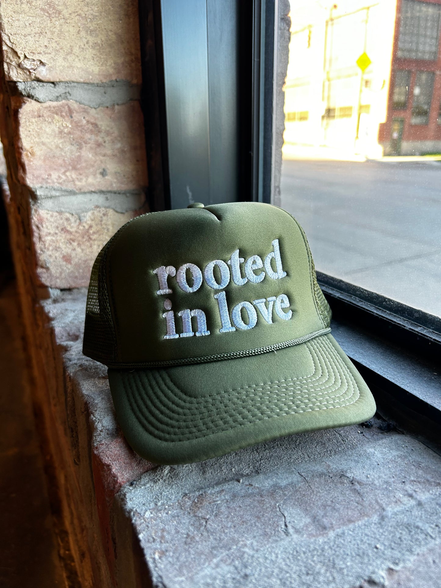 Rooted In Love Trucker Hat