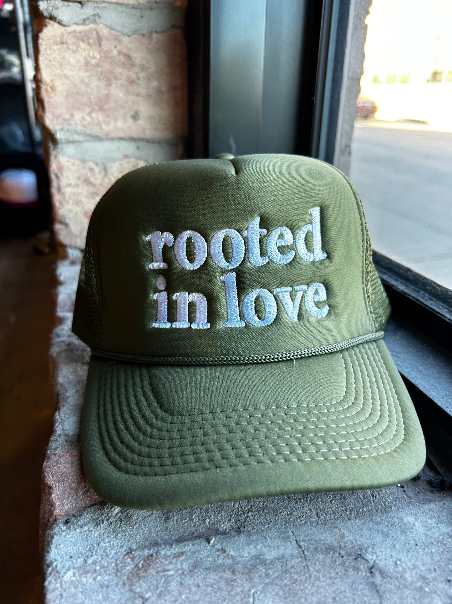 Rooted In Love Trucker Hat