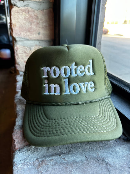 Rooted In Love Trucker Hat
