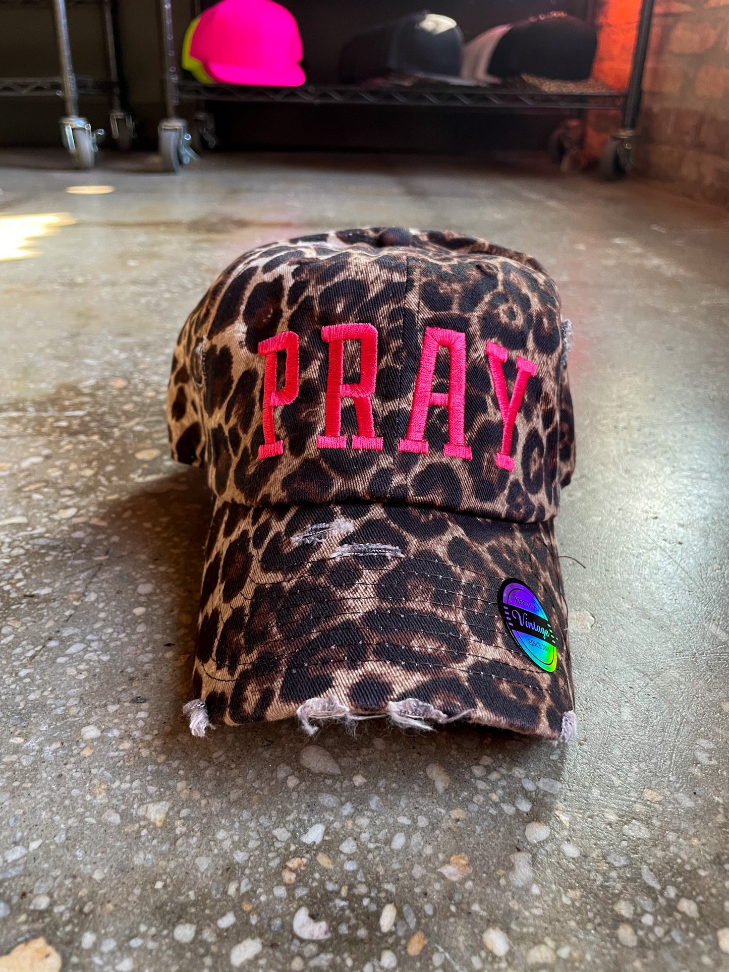 PRAY Hat (Distressed)