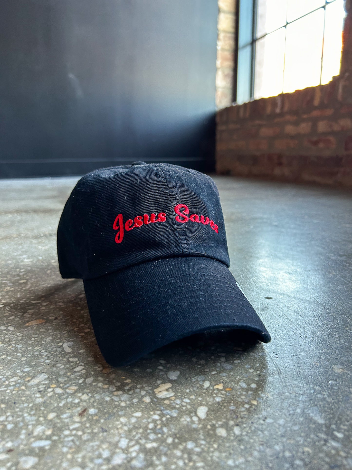 Jesus Saves Adult Hat (Non-Distressed)