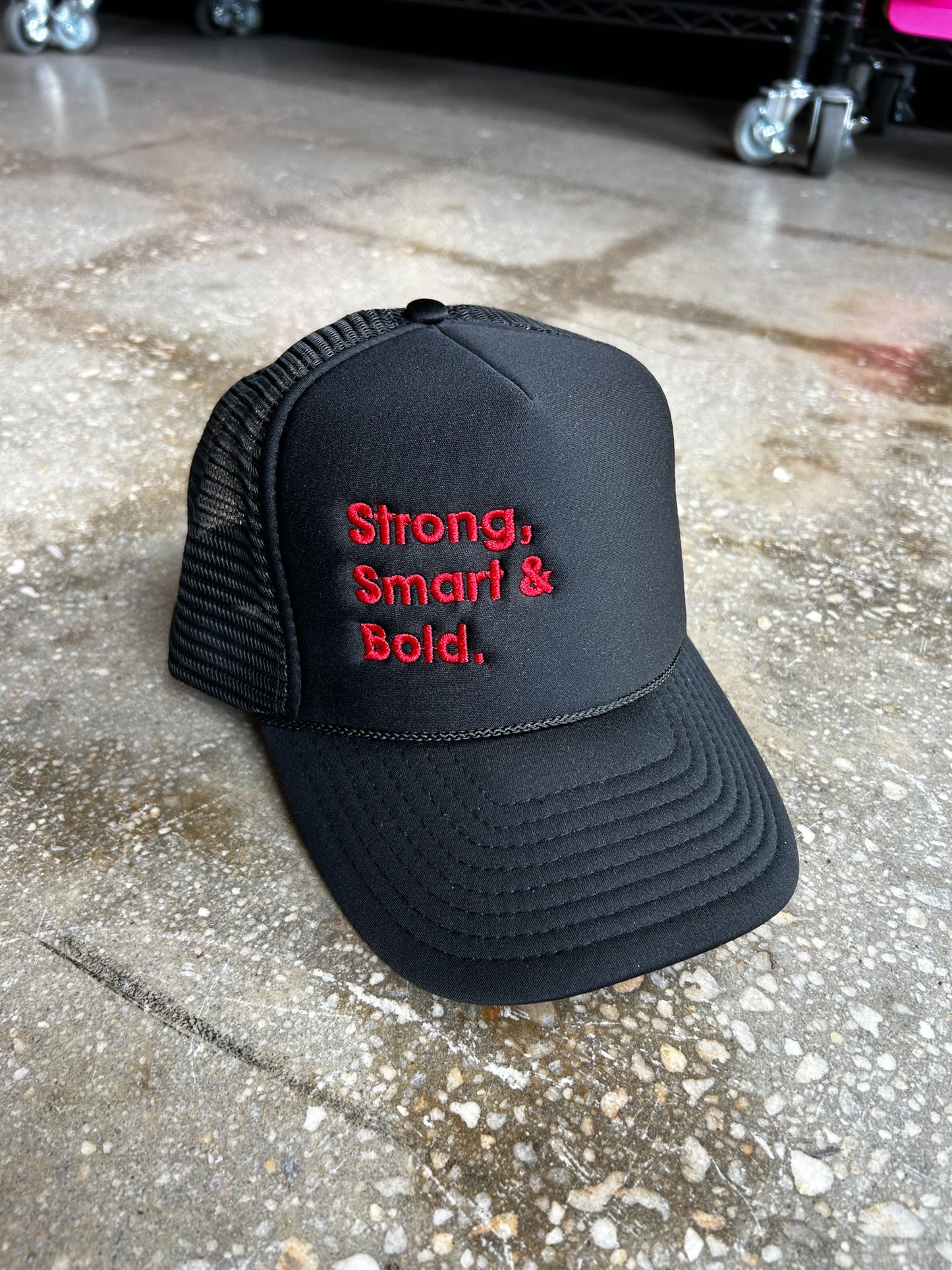 Strong, Smart & Bold Trucker Hat