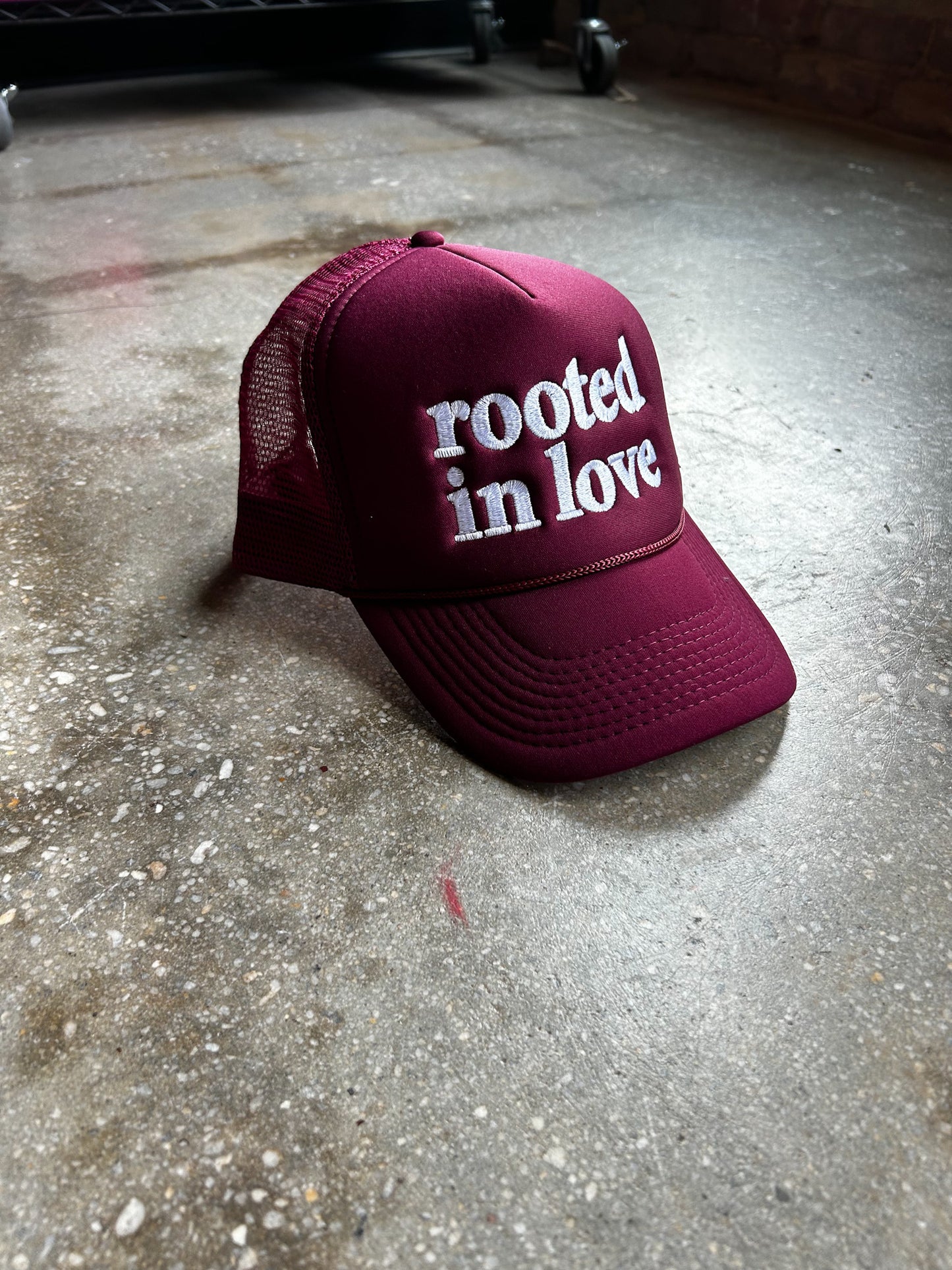 Rooted In Love Trucker Hat