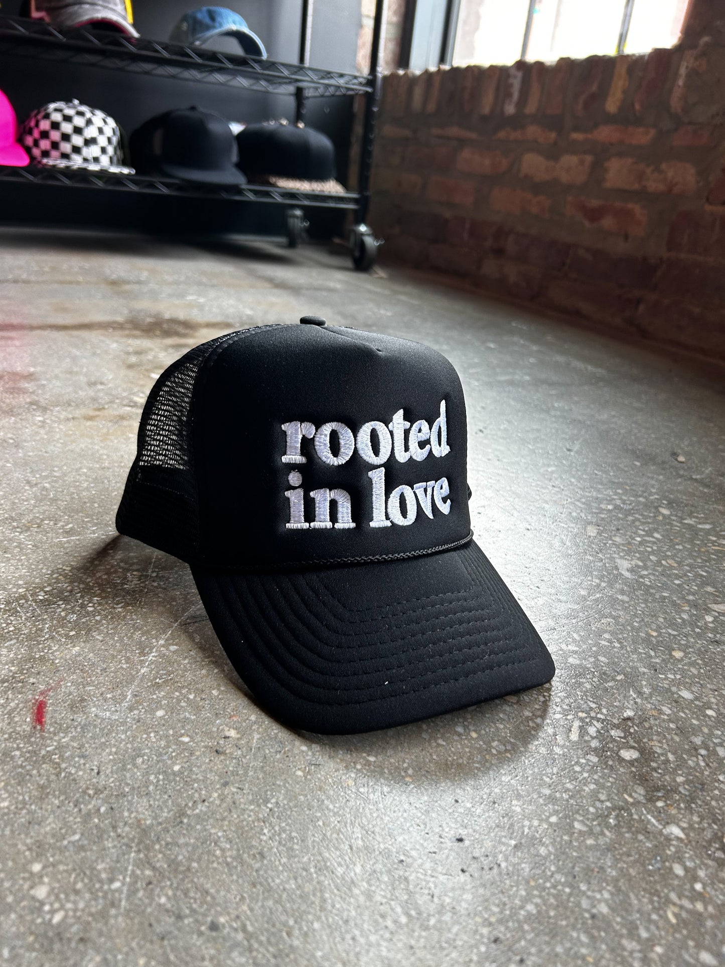 Rooted In Love Trucker Hat