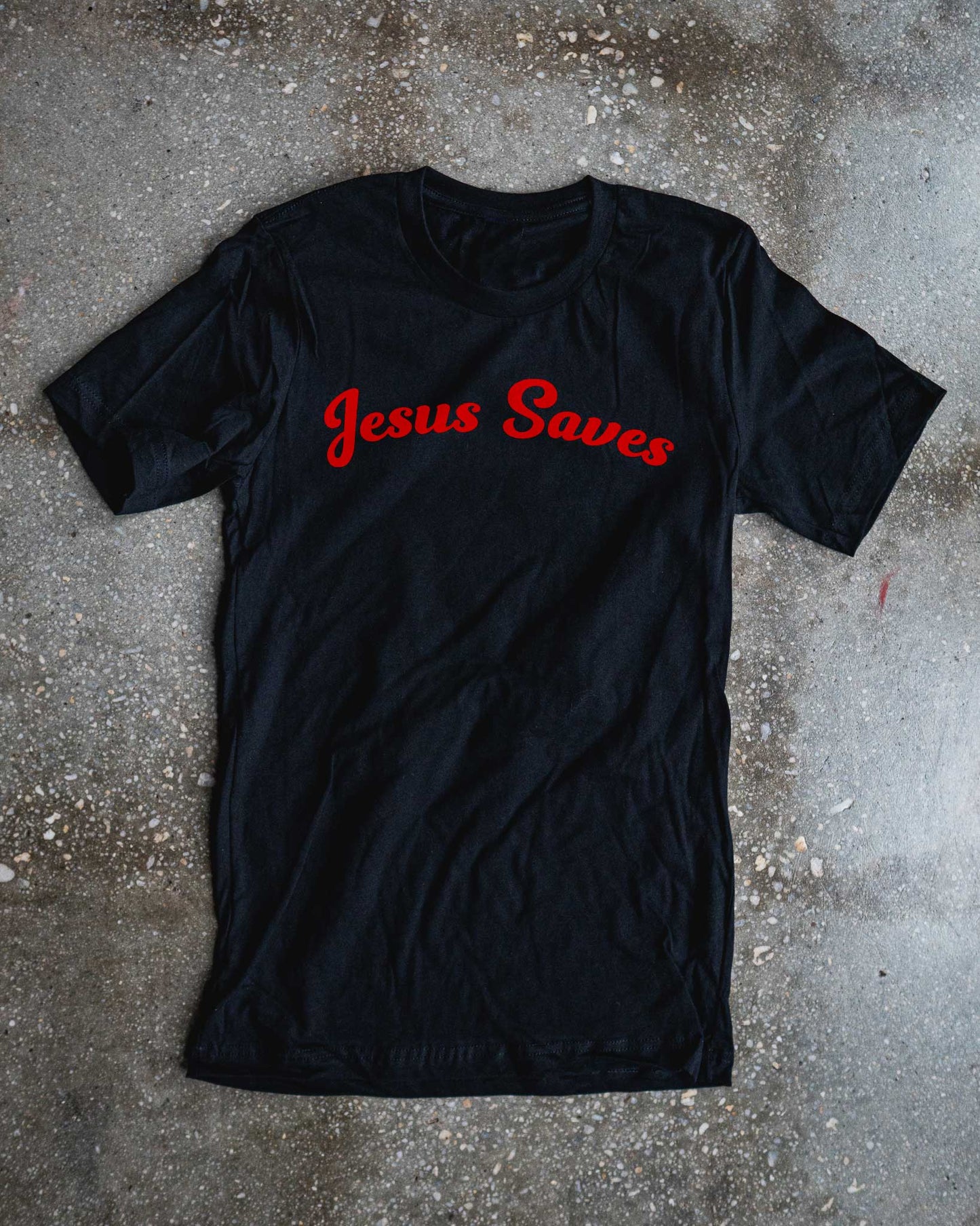 Jesus Saves Adult Box T-Shirt