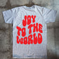 Joy to the World Adult Box T-Shirt