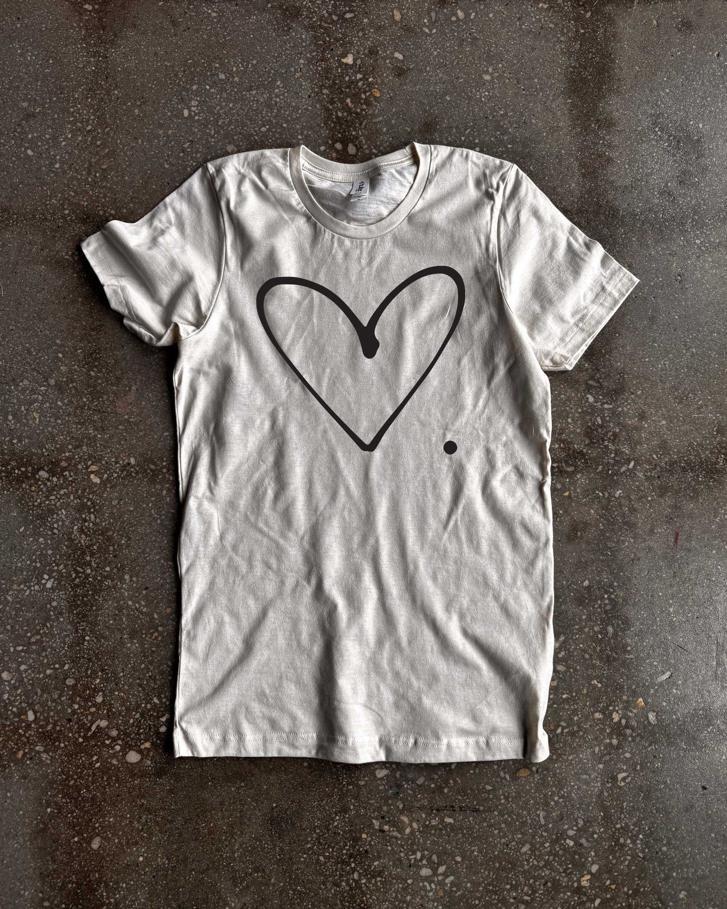 (RTS) Love Period Adult Box T-Shirt