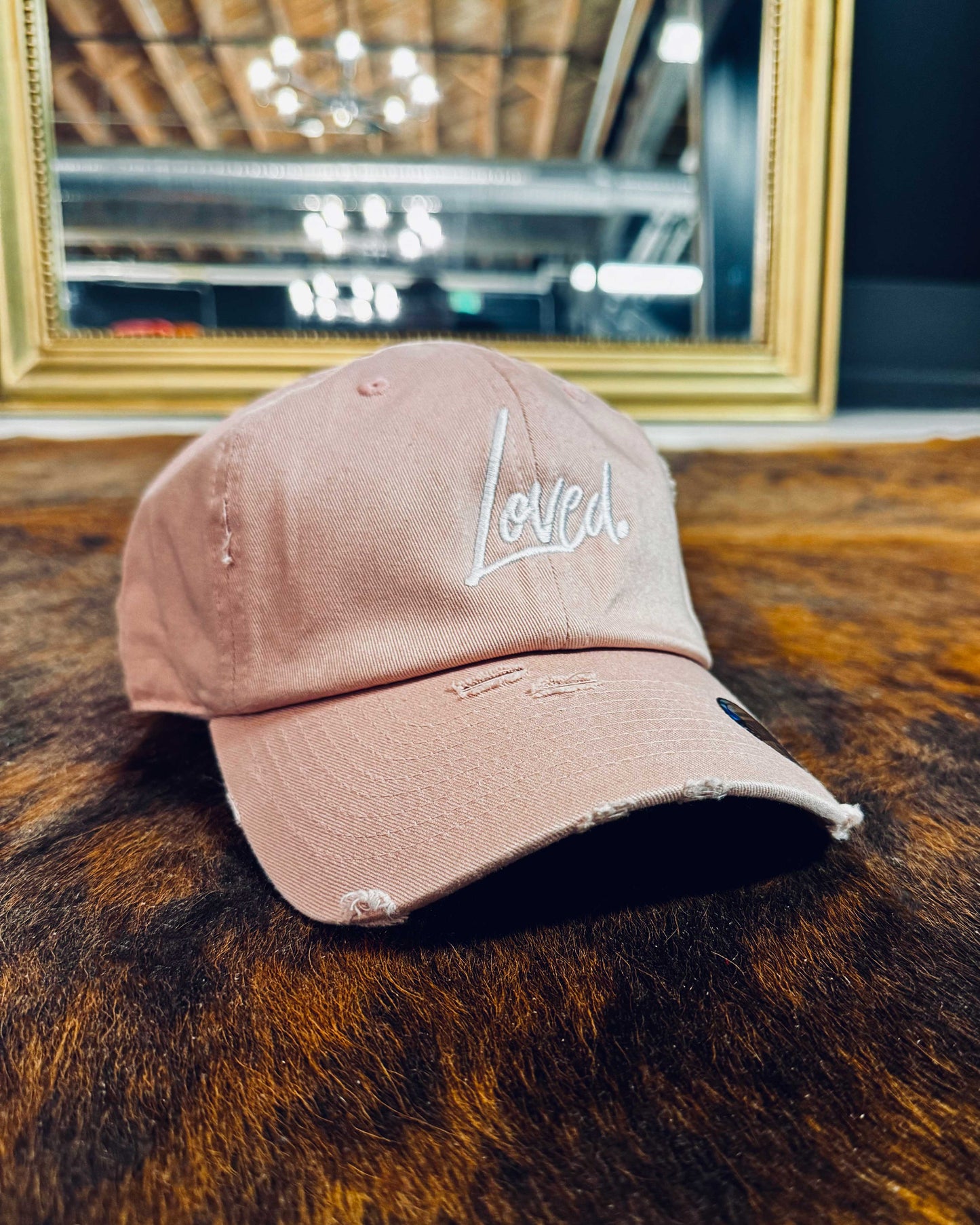 Loved. Hat (Distressed)