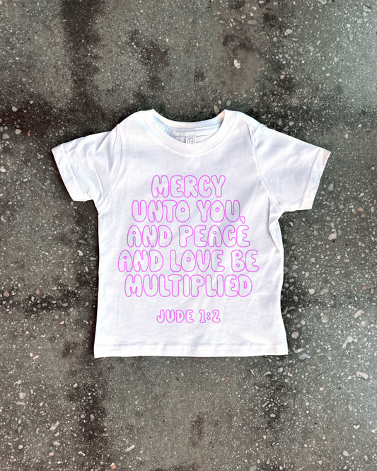 Mercy Unto You Kids T-shirt