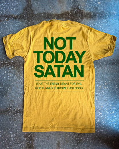 Not Today Satan Adult Box T-Shirt