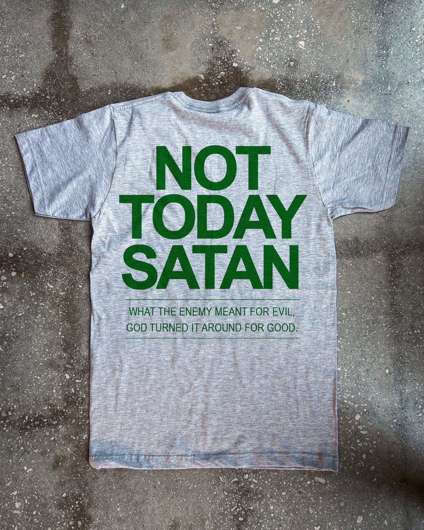 Not Today Satan Adult Box T-Shirt