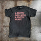 Pretty Girl, Pretty Heart Adult Box T-Shirt