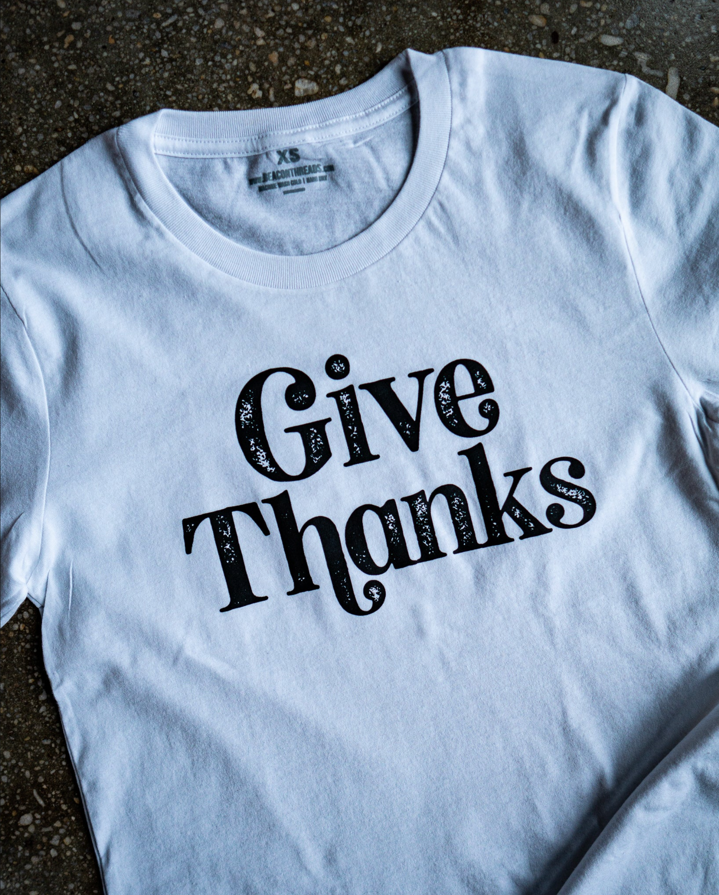 (CLEARANCE) Give Thanks Adult T Shirt