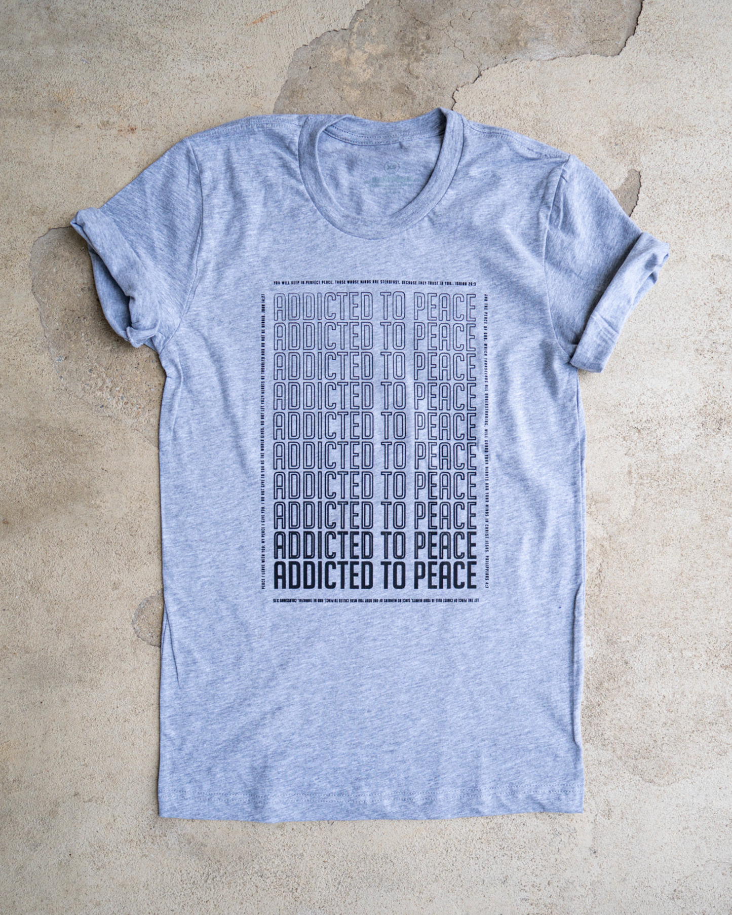 (CLEARANCE) Addicted to Peace Adult T Shirt