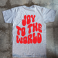 (CLEARANCE) Joy to the World Adult T Shirt