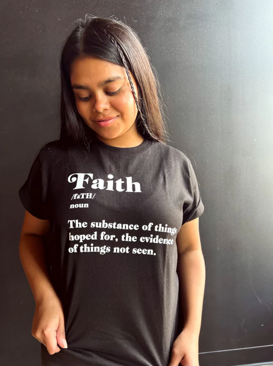 (CLEARANCE) Faith Adult T Shirt